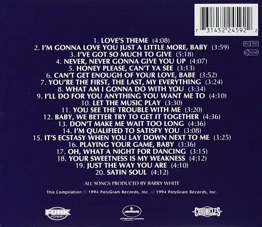 Barry White : All-Time Greatest Hits