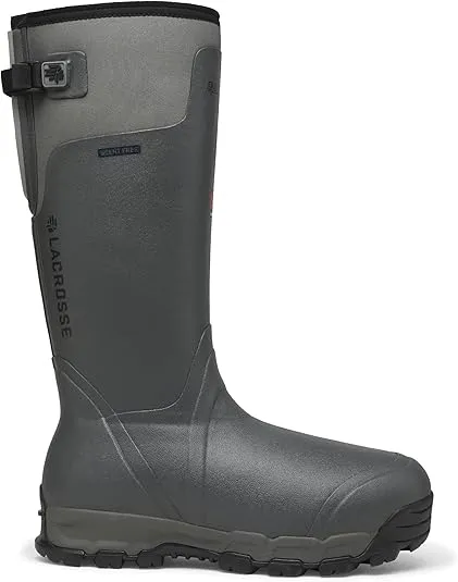 LaCrosse Alphaburly Pro 18" Insulated Hunting Boots for Men Featuring Waterproof Rubber, 1600G Thinsulate, and EVA Footbed, First Lite Cipher
