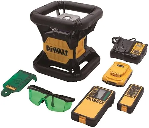 DEWALT DW079LG 20V MAX* Green Rotary Tough Laser