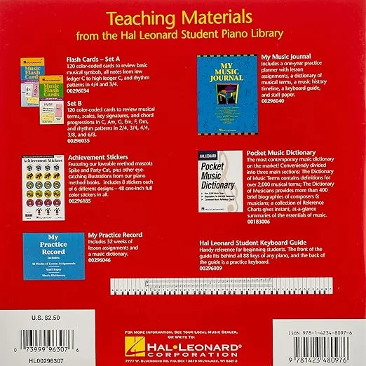 Hal Leonard student piano library music manuscript paper. Wide staff