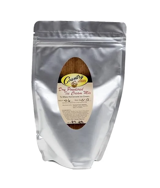 Dry Powdered Ice Cream Mix (Makes 6 qt.) 8.4 oz (1)