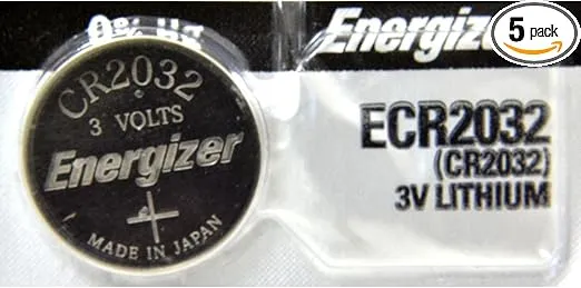 Energizer ECR2032 Lithium 3-Volt Coin Cell Battery