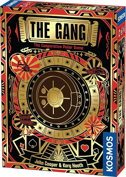 The Gang | Grown-Up Toy of The Year Finalist | Co-Operative Poker | Family Game | Game Night | Strategy Game | Ages 10+