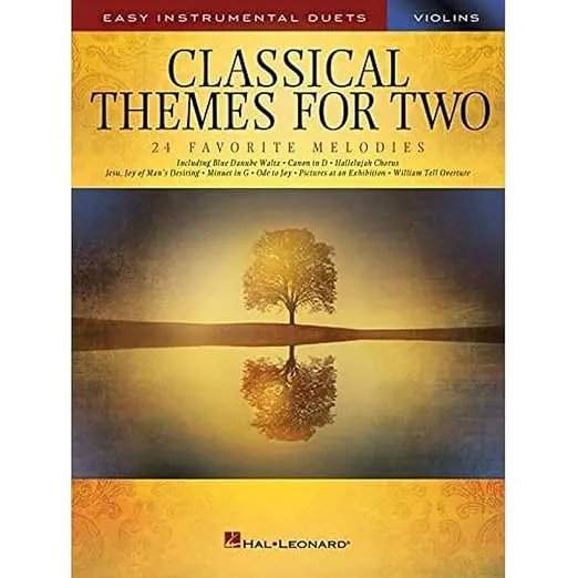 Classical Themes for Two Violins: Easy Instrumental Duets