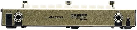 VALETON Dapper Acoustic Mini Electric-Acoustic Guitar DI Analog Preamp Multi-Effects Pedal