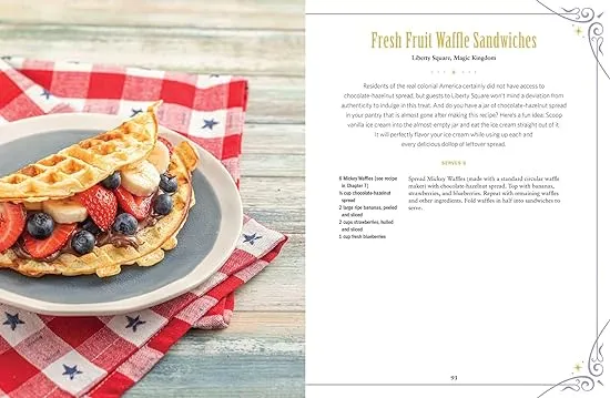 The Unofficial Disney Parks Cookbook: From Delicious Dole Whip to Tasty Mickey Pretzels, 100 Magical Disney-Inspired Recipes (Unofficial Cookbook Gift Series)