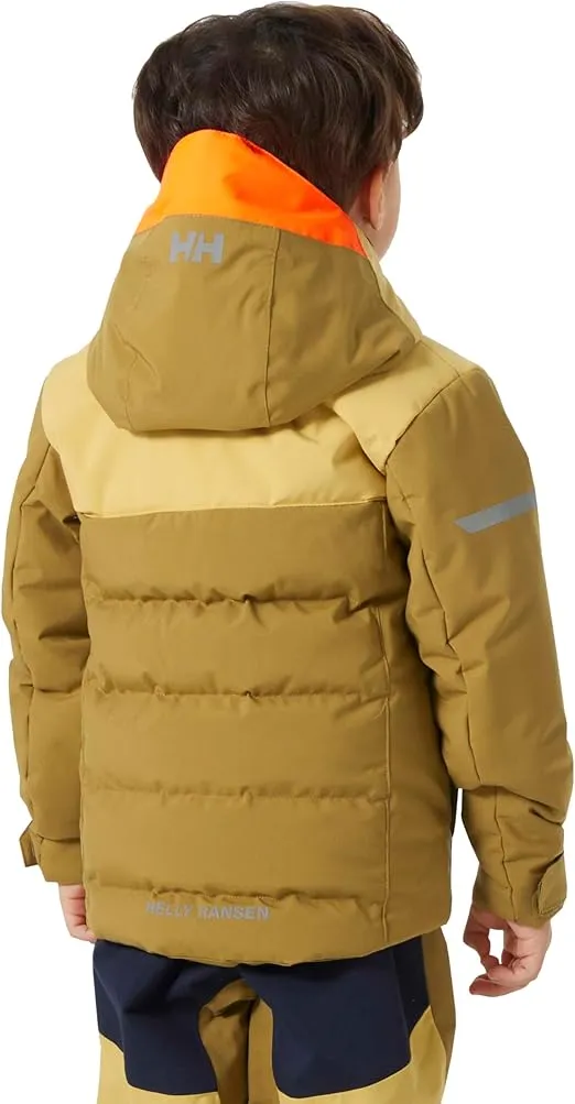 Helly-Hansen Kids Vertical Insulated Jacket - Kids Unisex Winter Coat, Waterproof, Windproof, Breathable, Warm Outerwear