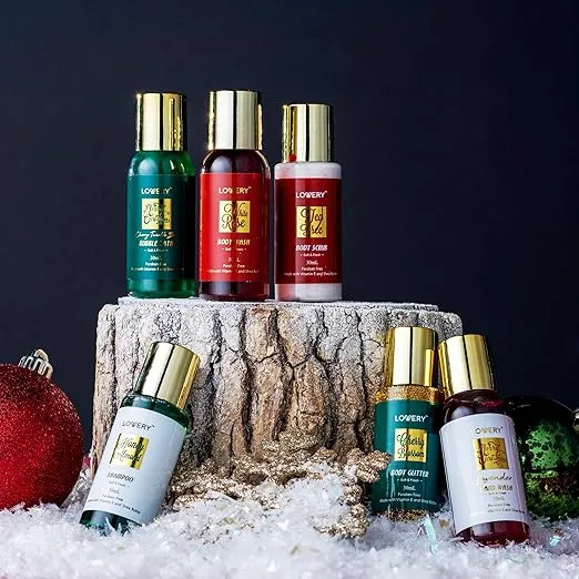 2024 Limited Edition Advent Calendar, Christmas Advent Calendar for Adults, Christmas Gifts forWomen & Men, Stocking Suffers Ideas, Beauty & Spa Advent Set, Countdown Calendar-24pc Bath &Body Care
