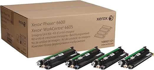 Xerox 108R01121 Phaser 6600 6655 C400 C405 Drum in Retail Packaging, Yellow
