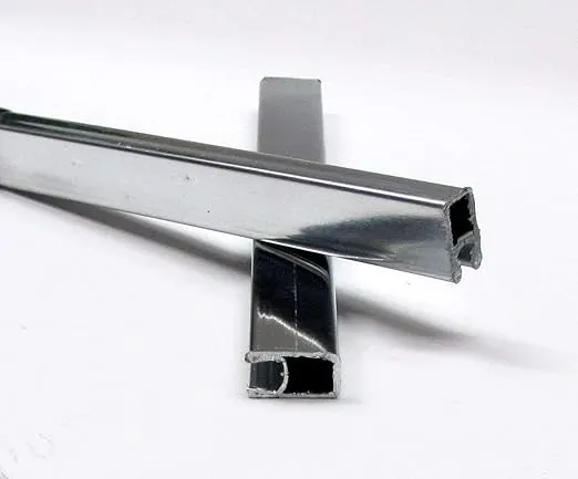 1/2in U Zinc Came: 1/2" Zinc Border Channel Options(3ft) by BiNARi Glass Studio (4)