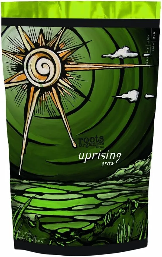 Roots Organics Uprising Grow Fertilizer, 3-Pound