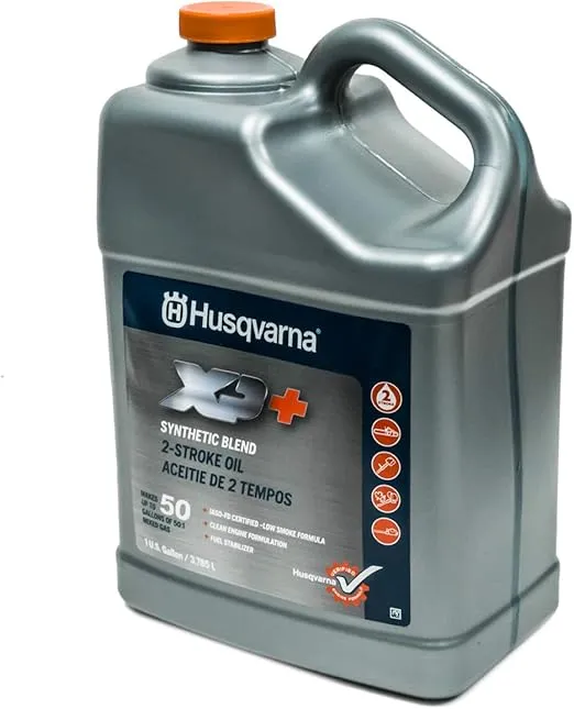 Husqvarna 4PK Genuine OEM XP 2 Stroke Engine Oil 1 Gallon 593152305