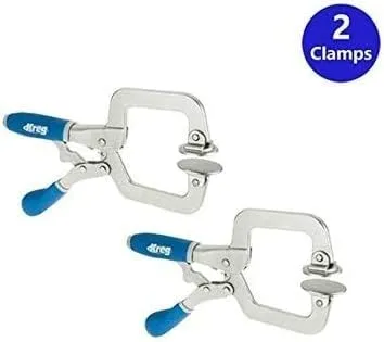 Kreg Tool Company - Kreg KHI-SLIDE Installation Jig Drawer Slide Jig and Kreg KHC-PREMIUM Face Clamp (2 Pack)