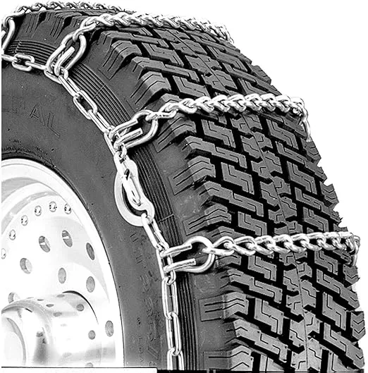 Security Chain Company QG2243CAM Quik Grip Light Truck CAM LSH Tire Traction Chain - Set of 2