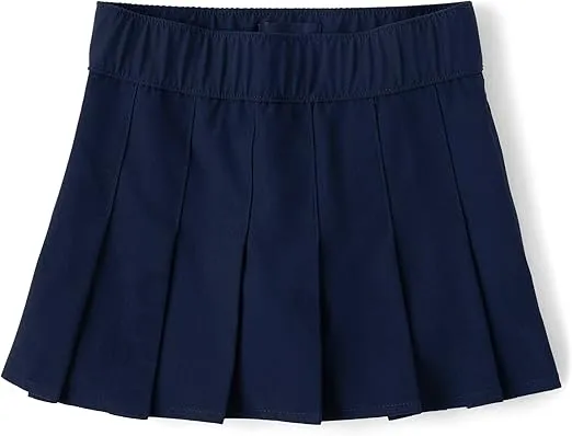 The Children's Place Girls' Uniform Performance Pleated Skorts