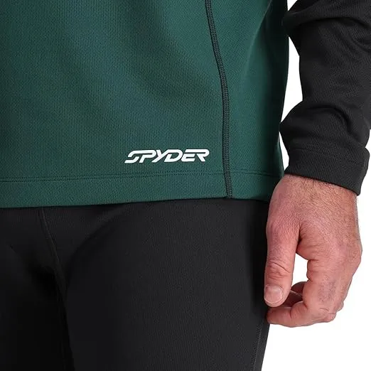 Spyder Men's Charger Crew Baselayer Thermal Ski Top