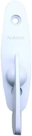 Andersen¨ Tribeca Style - Gliding Door Thumb Latch in White Color