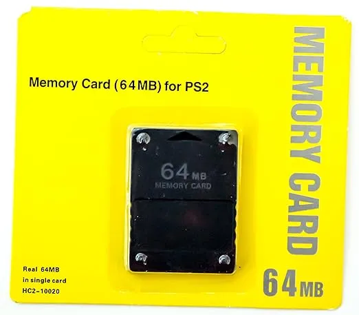 OLD SKOOL 64MB Memory Card Game Memory Card for Sony Play Station 2 PS2