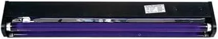 4 American DJ BLACK-24BLB 24" UV Black Pro Blacklight Dorm Party Light Fixtures