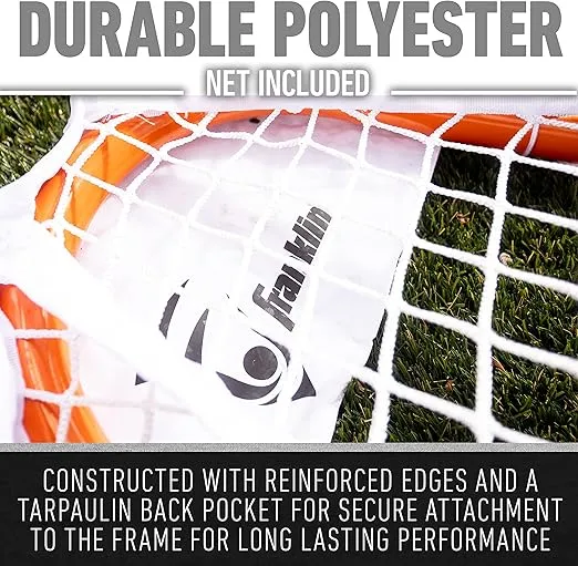 Franklin Sports Franklin Sports Backyard Lacrosse Goal - Kids + Adult Lacrosse Training Net - Lacrosse Training Equipment - Perfect for Youth + Adult Training