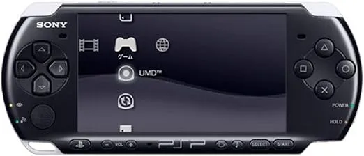 Sony PSP Slim and Lite 3000 Series Handheld Gaming Console with 2 Batteries (Renewed) (Black)