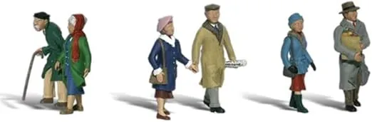 Woodland Scenics A1900 HO Couples In Coats
