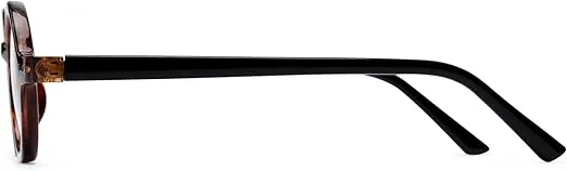 Readers.com Reading Glasses: The Bookworm round Style for Men and Women