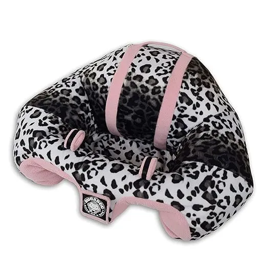 The Original Hugaboo Infant Sitting Chair | 2nd Edition | Pink Snow Leopard