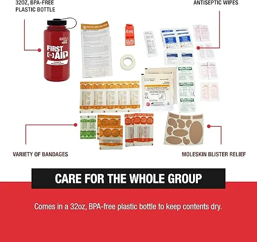 Adventure Medical Kits 32 oz Canteen and First Aid Kit