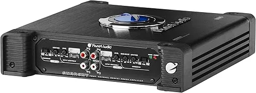Planet Audio AC800.4 4 Channel Class A/B Car Amplifier - 800 High Output, High/Low Level Inputs, High/Low Pass Crossover, Hook to Subwoofer for Bass