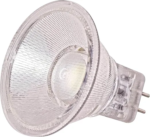 Satco S9550, 1.6W, 3000K, 40 Deg. Beam Spread, G4 Base, 12 Volt AC/DC, MR11 LED Bulb