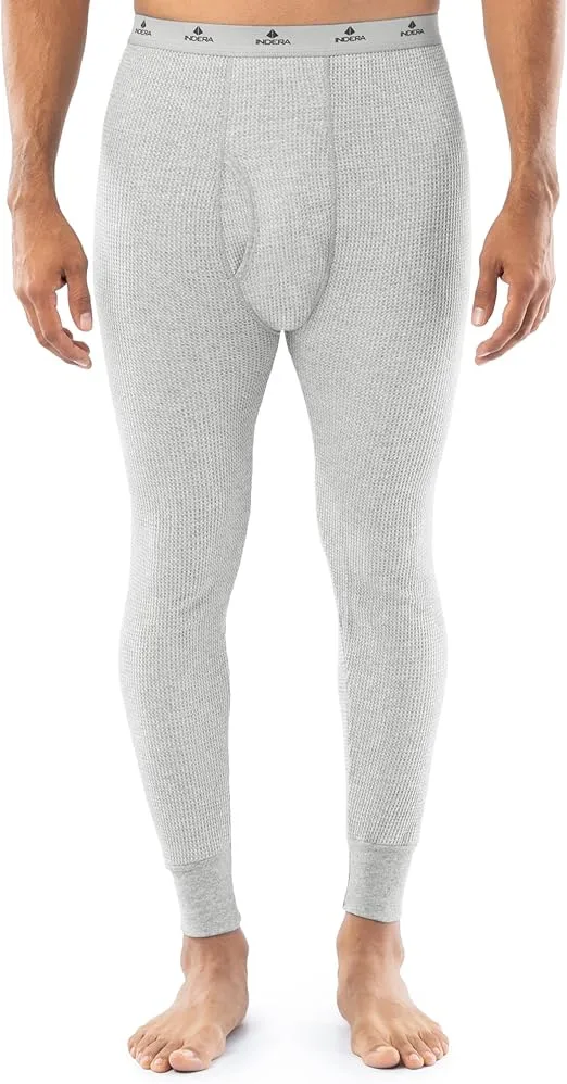Indera Men's Traditional Waffle Thermal Long Johns Underwear