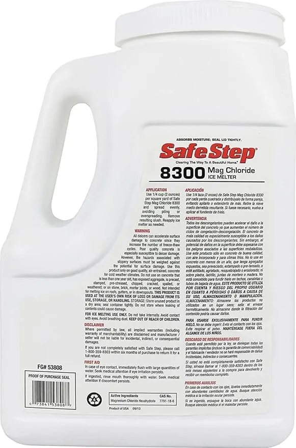 53808 Magnesium Chloride Ice Melter, 8-Pound