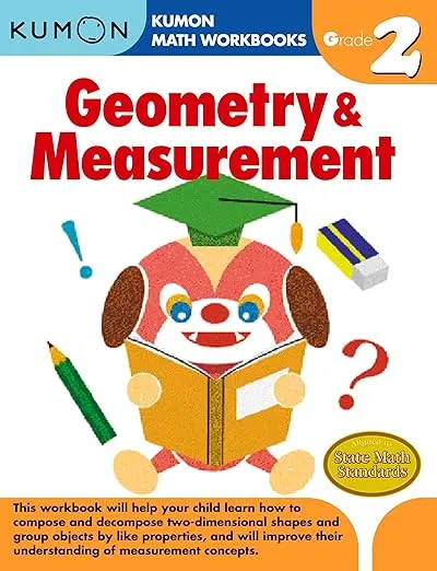 Kumon Grade 2 Geometry & Measurement (Kumon Math Workbooks)
