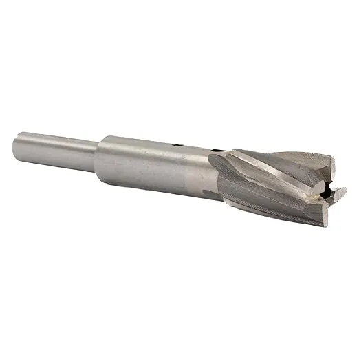 Drill America - DEWA/CCBR9/16 DEWCBR Series Qualtech High-Speed Steel Aircraft Counterbore, 1/4" Shank Diameter, 1/8" Pilot, 2-13/16" Length, 9/16" Size (Pack of 1)