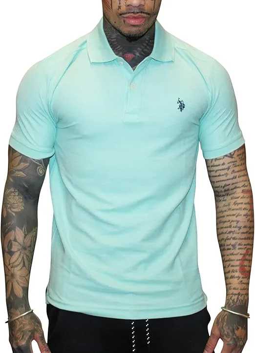 U.S. Polo Assn. Men's Ultimate Pique Polo, With Iconic Logo, Casual and Sports Wear Polo Shirt