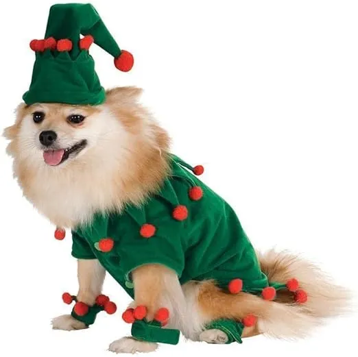 Rubie's Elf Pet Costume, Medium