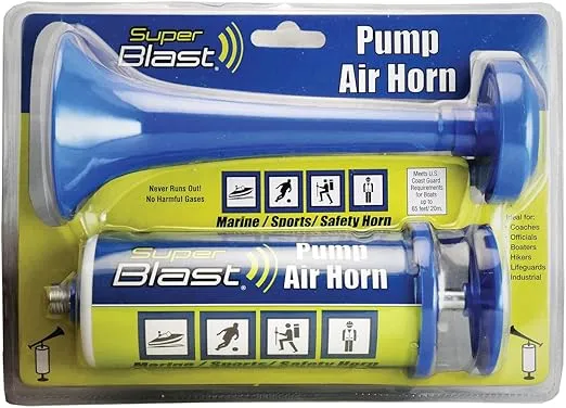 Super Blast 7218 Pump Air Horn (color may vary), red