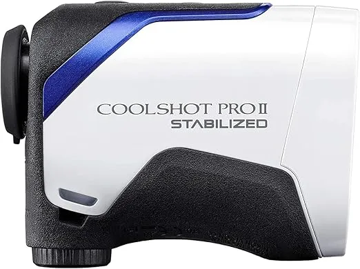Nikon COOLSHOT PROII STABILIZED Golf Rangefinder | Waterproof & stabilized laser rangefinder with slope, OLED display | Official Nikon USA Model