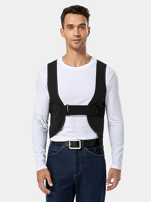 ORORO Adjustable Heated Vest for Men and Women, Electric Vest Base Layer with Battery Pack