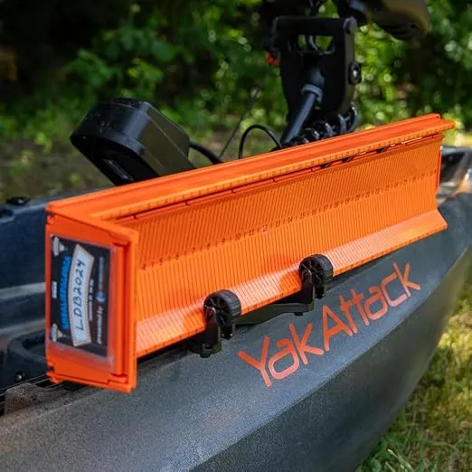 YakAttack Fishing LeaderBoard DoubleHeader Track Mount (MCD-1003) | Kayak Fishing Accessories