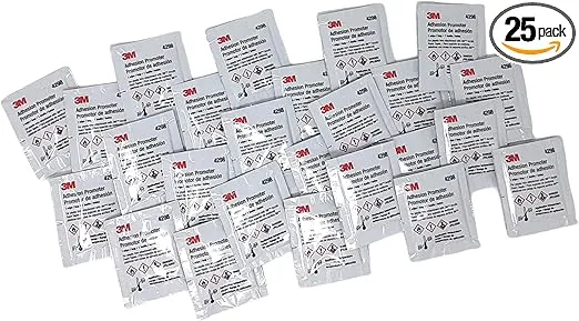 3M 4298 Adhesion Promoter, 25 Sponge Applicators (Choose 3, 5 or 25 Qty)