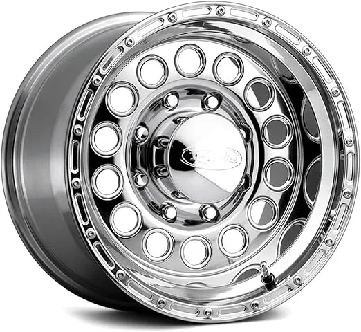 Raceline Wheels 887 ROCKCRUSHER Polished Wheel (16 x 10. inches /8 x 165 mm, -24 mm Offset)