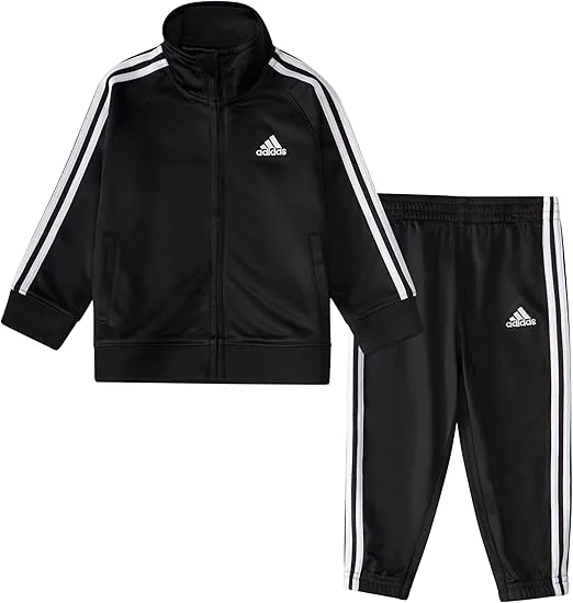 adidas Unisex Baby Tricot Tracksuit Jacket Jogger Pant Set