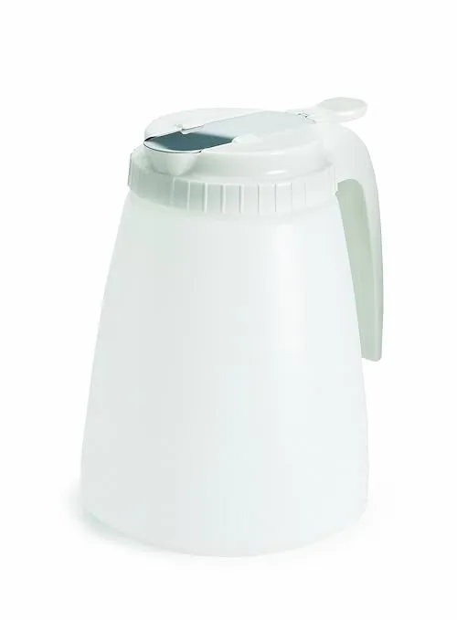 TableCraft 748W 48 Oz. Dispenser with White Top