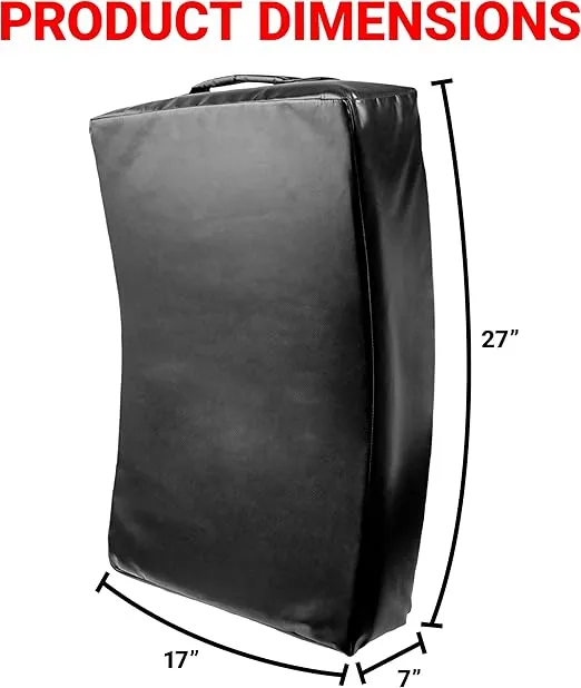 Revgear Heavy Hitter Kick Shield - Kicking Pad for MMA, Krav Maga, Muay Thai, Martial Arts - Kicking Shield Targets for Kicking with Strong Padding