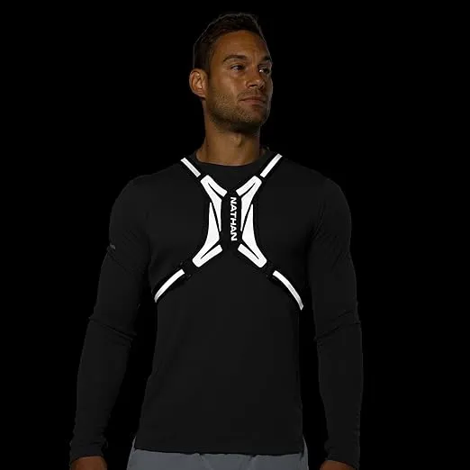 Nathans NS60320-00001-OSFM Hypernight Reflective Vest Lite Black