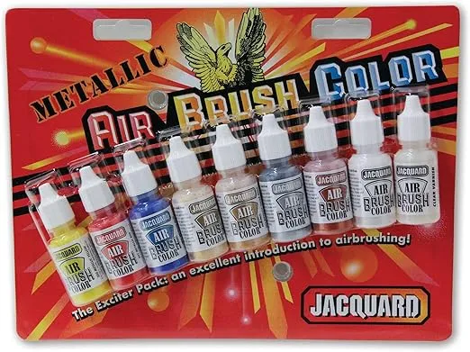 Jacquard Metallic Airbrush Exciter Pack