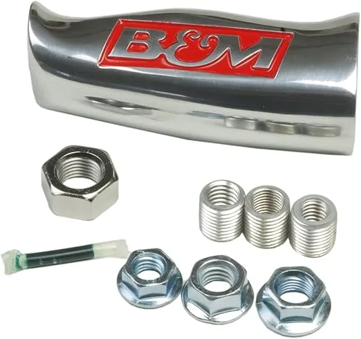 B&M 80641 Brushed Aluminum T-Handle Shifter Knob