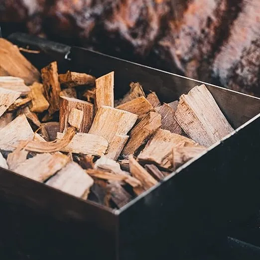 Fire & Flavor Premium All Natural Wood Chips for Smoker - Wood Chips for Smoking - Smoker Wood Chips - Smoker Accessories Gifts for Men and Women - Mesquite - 2lbs